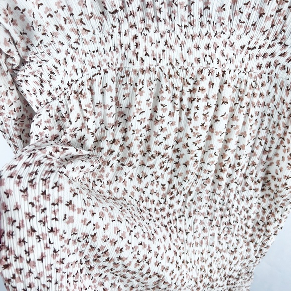 Floral Tie Front Mini Dress | Size L - Picture 5 of 5